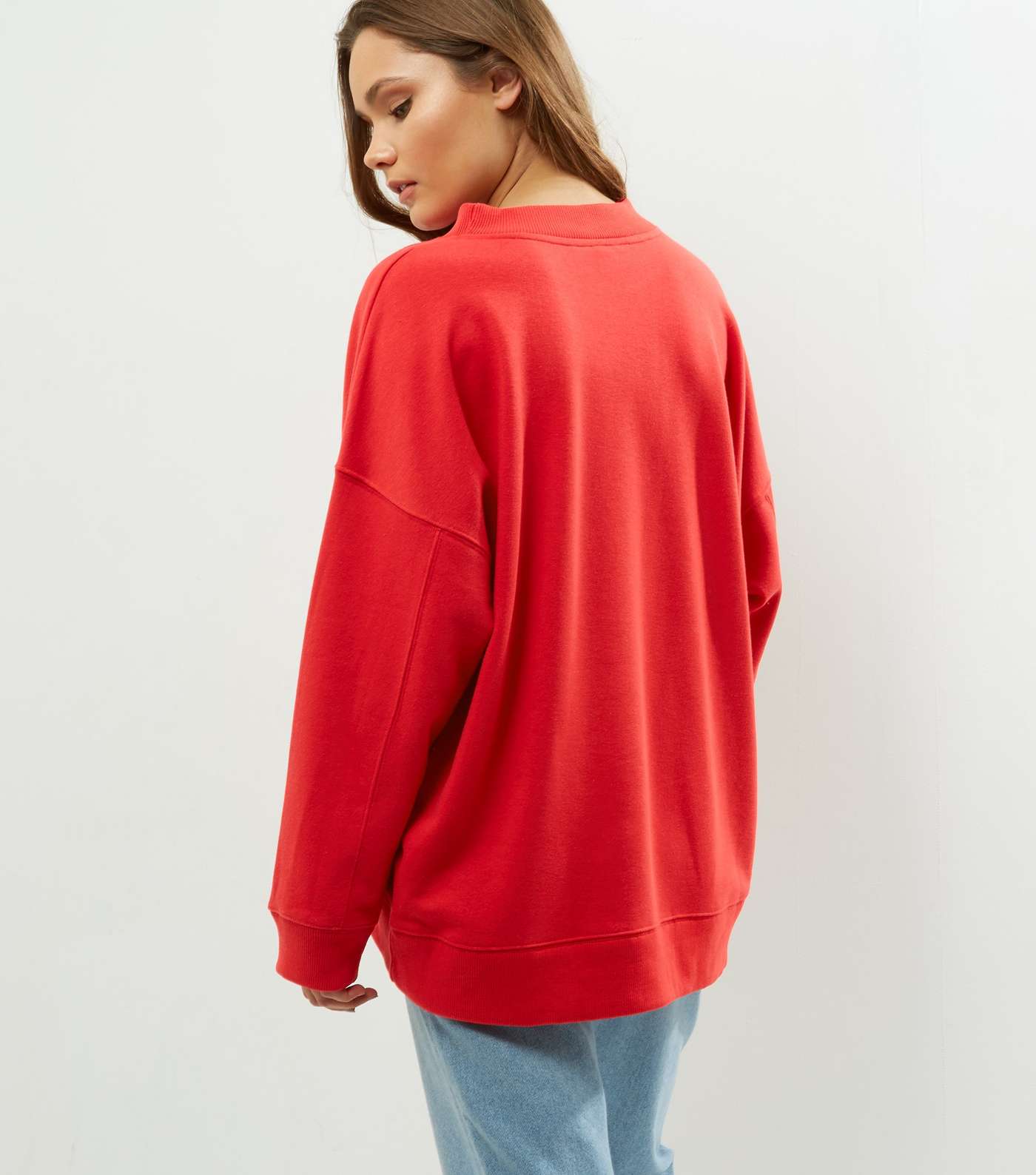 Red Balloon Sleeve Sweater  Image 3