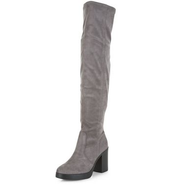 bottes genoux femme
