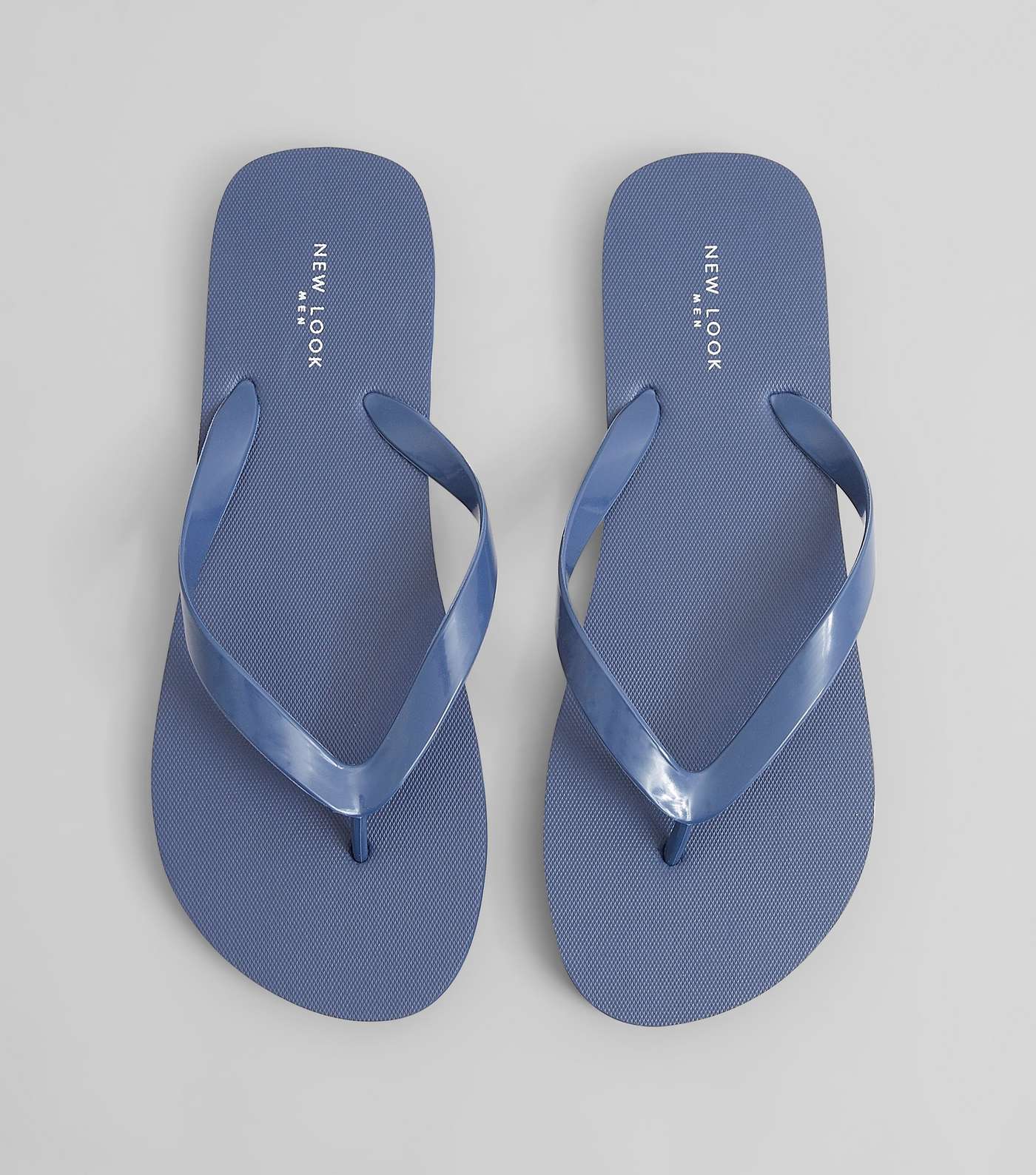 Blue Flip Flops Image 3