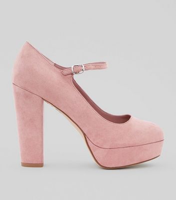 wide base heels