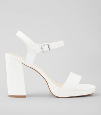 wide base heels