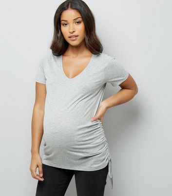 tall maternity shirts