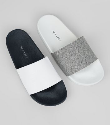 white sliders new look