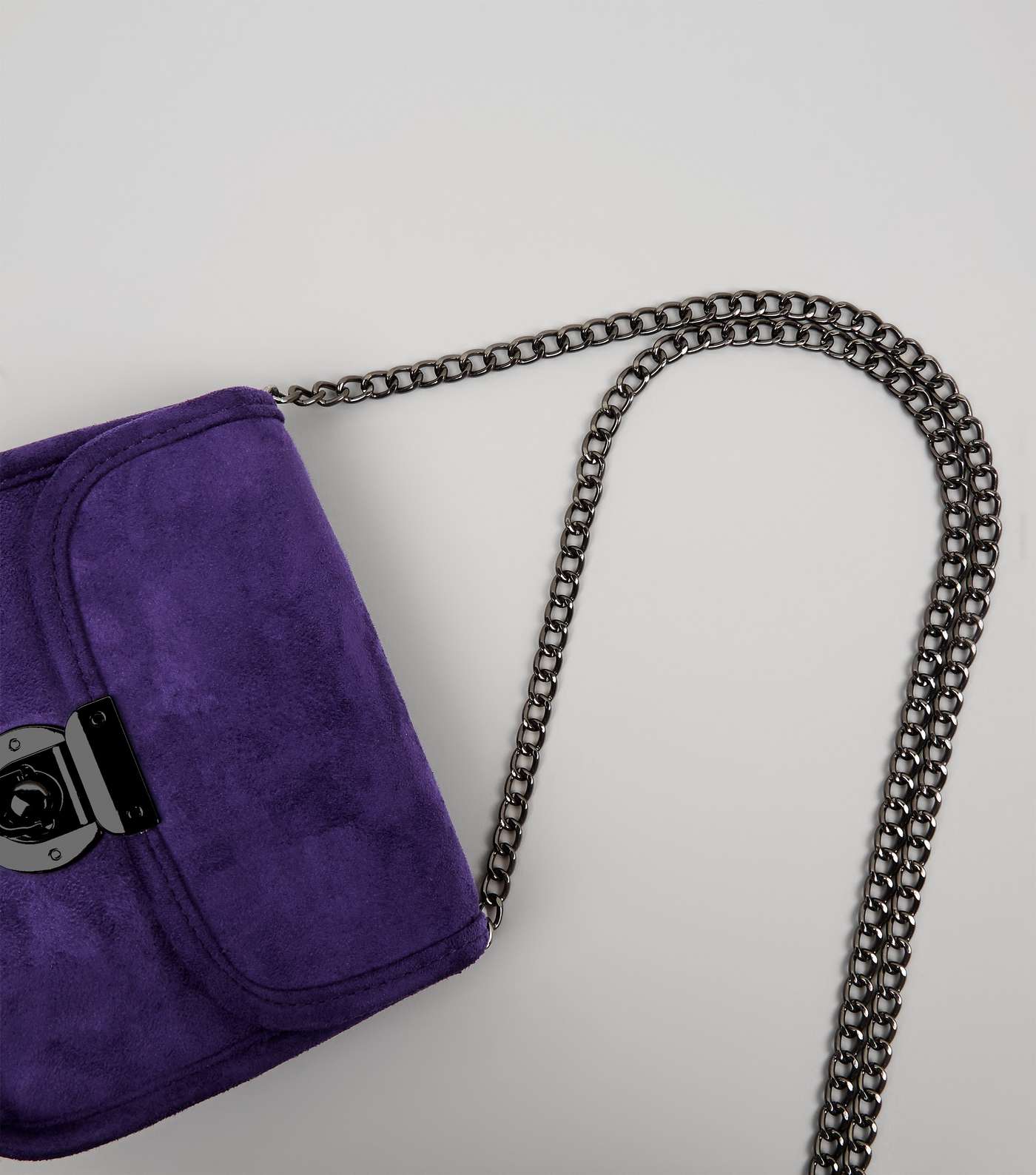 Purple Micro Cross Body Bag Image 3