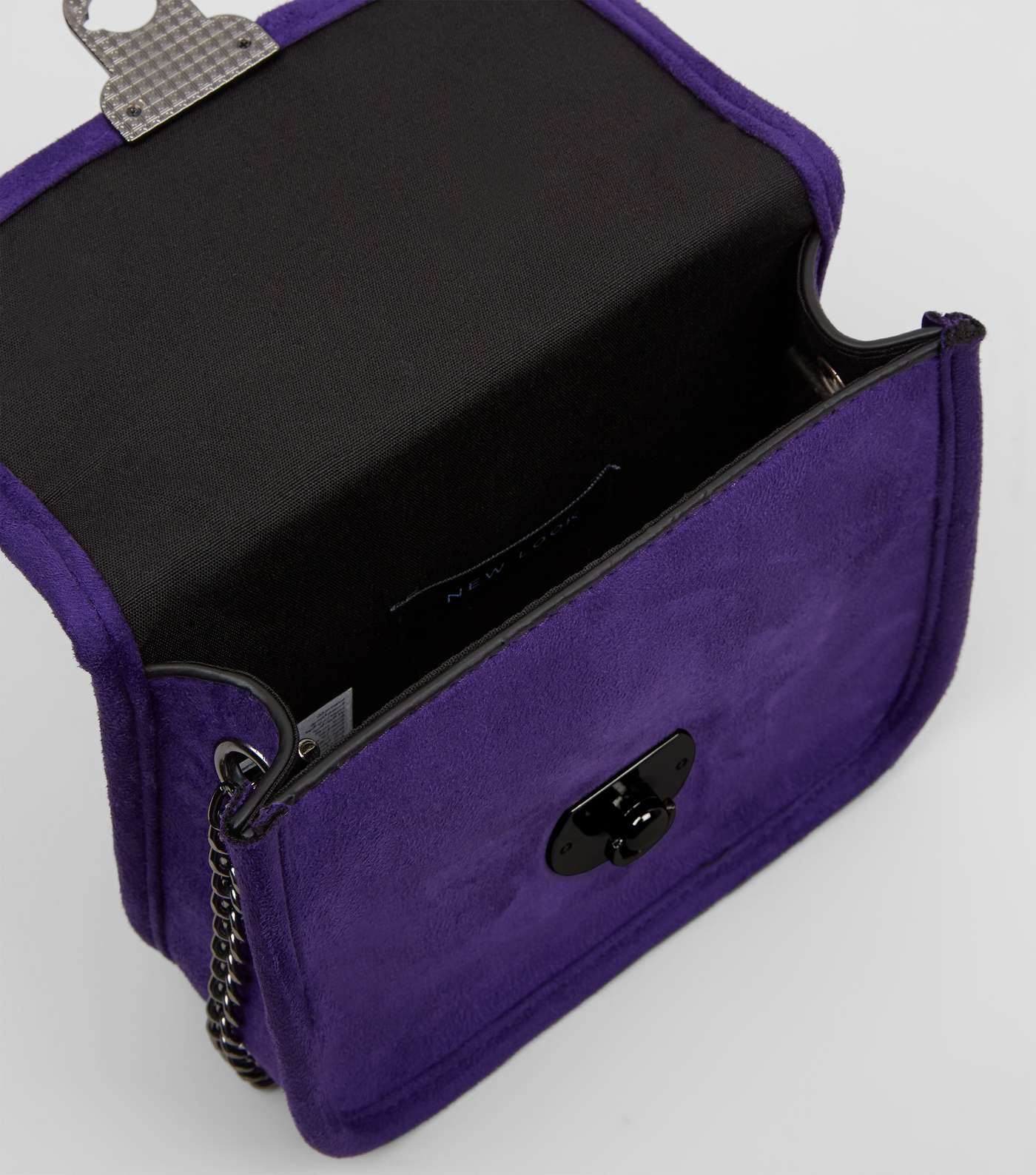Purple Micro Cross Body Bag Image 5