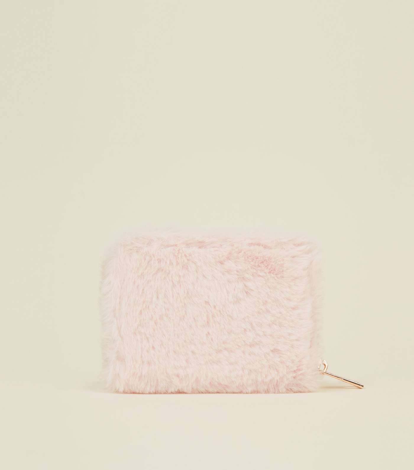 Pink Faux Fur Card Holder Image 3