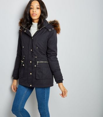 Women's Parka Coats | Fur Hood Coats & Jackets | New Look