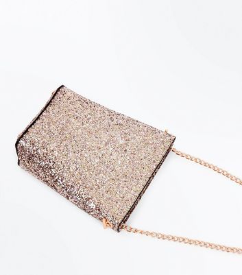 new look glitter bag