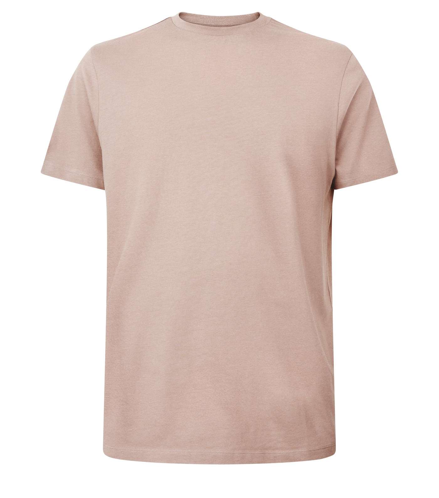 Pink Crew Neck T-Shirt Image 4
