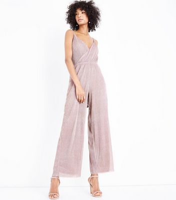 new look pink jumpsuit