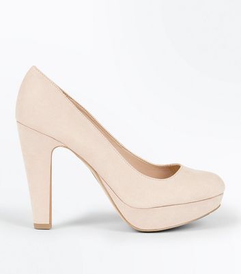 block heel shoes heels platform nude toe round sandals low