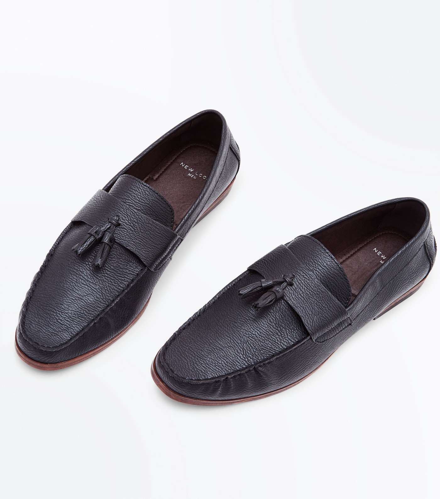 Black Tassel Loafers Image 4