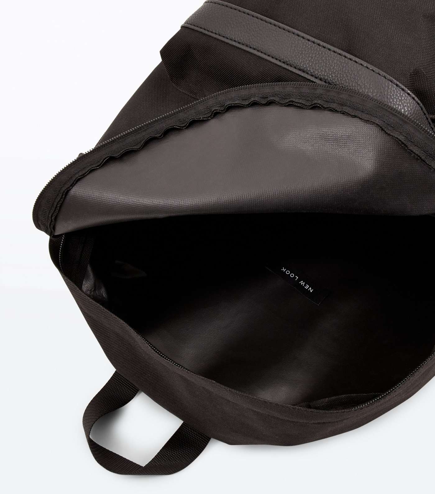 Black Handle Top Backpack Image 3