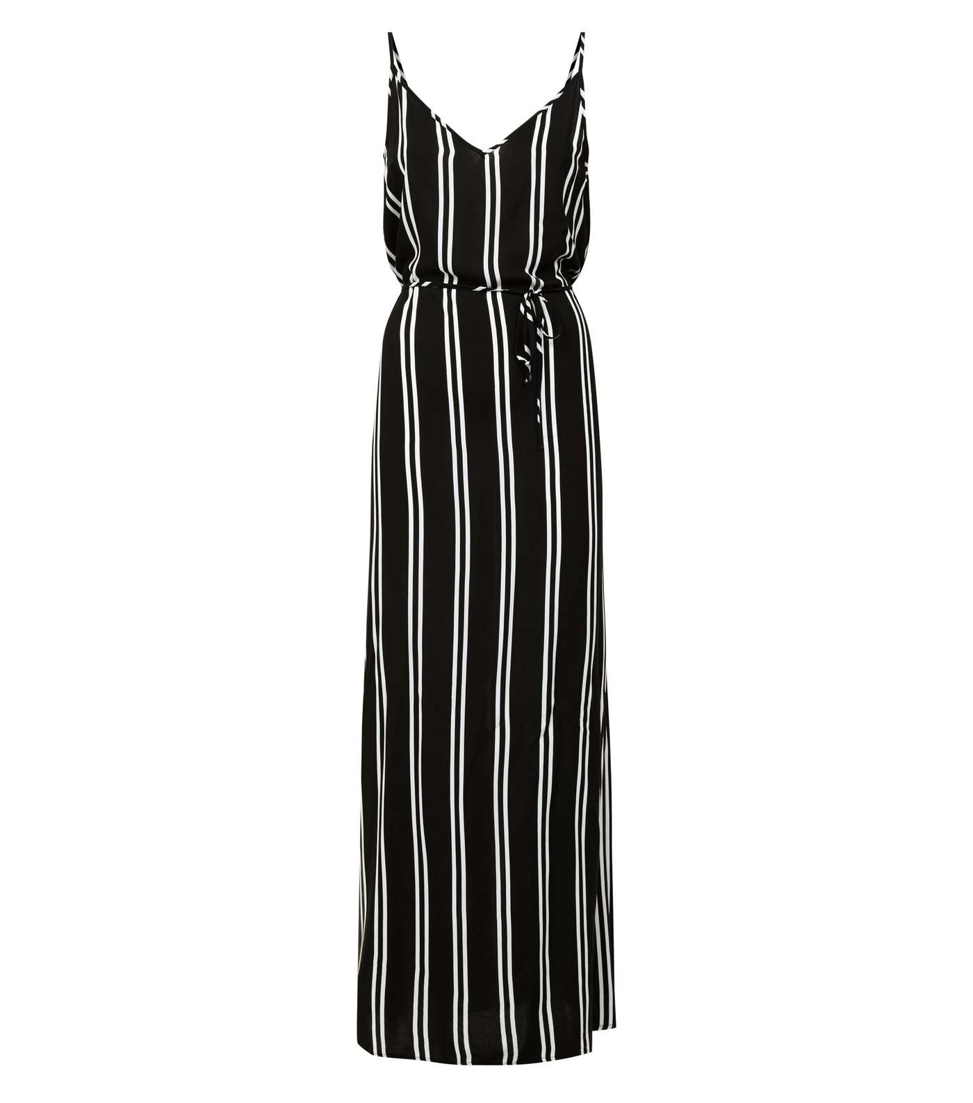 JDY Black Stripe Maxi Dress  Image 2