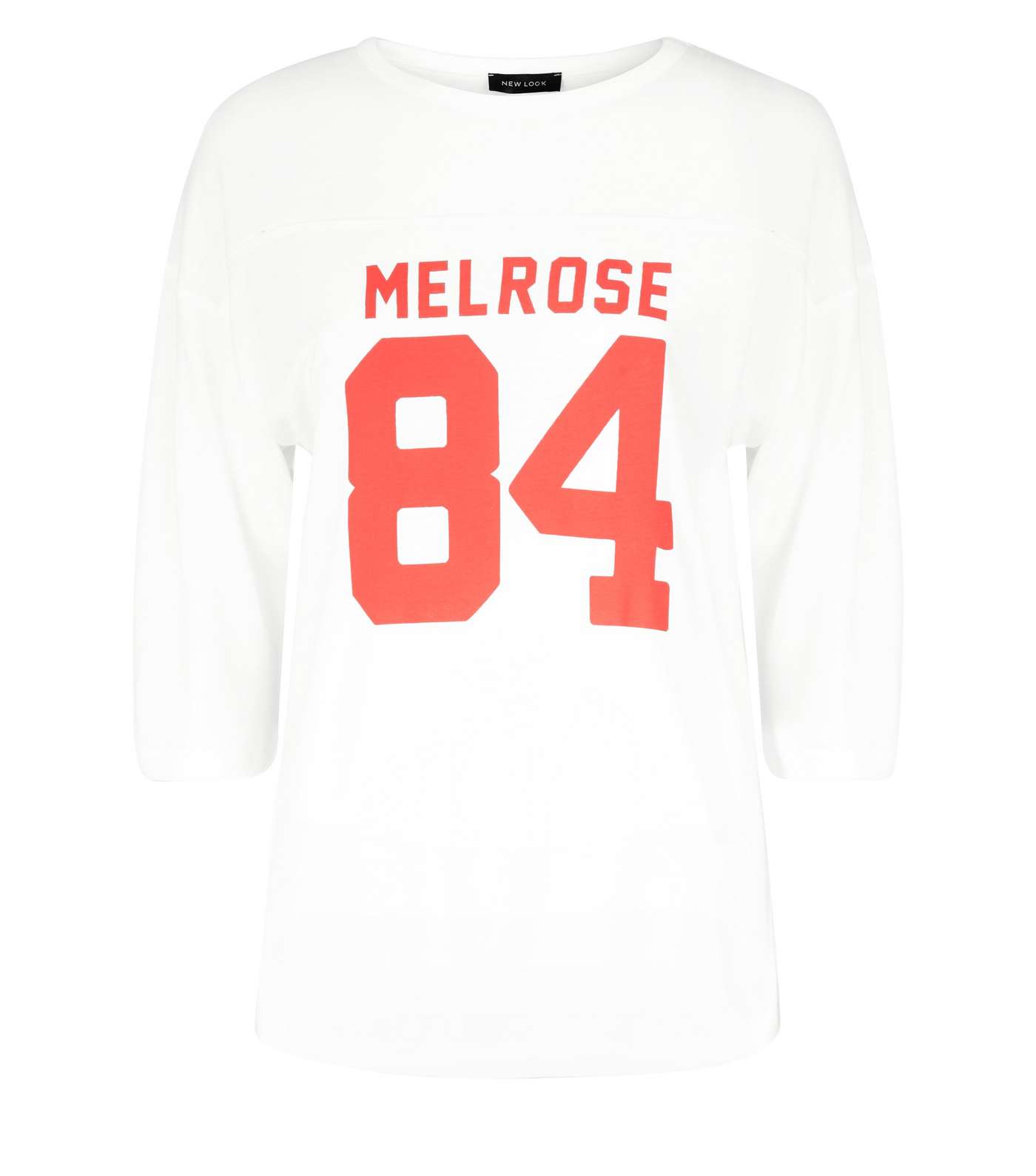 Cream Melrose 84 Print T-Shirt Image 4