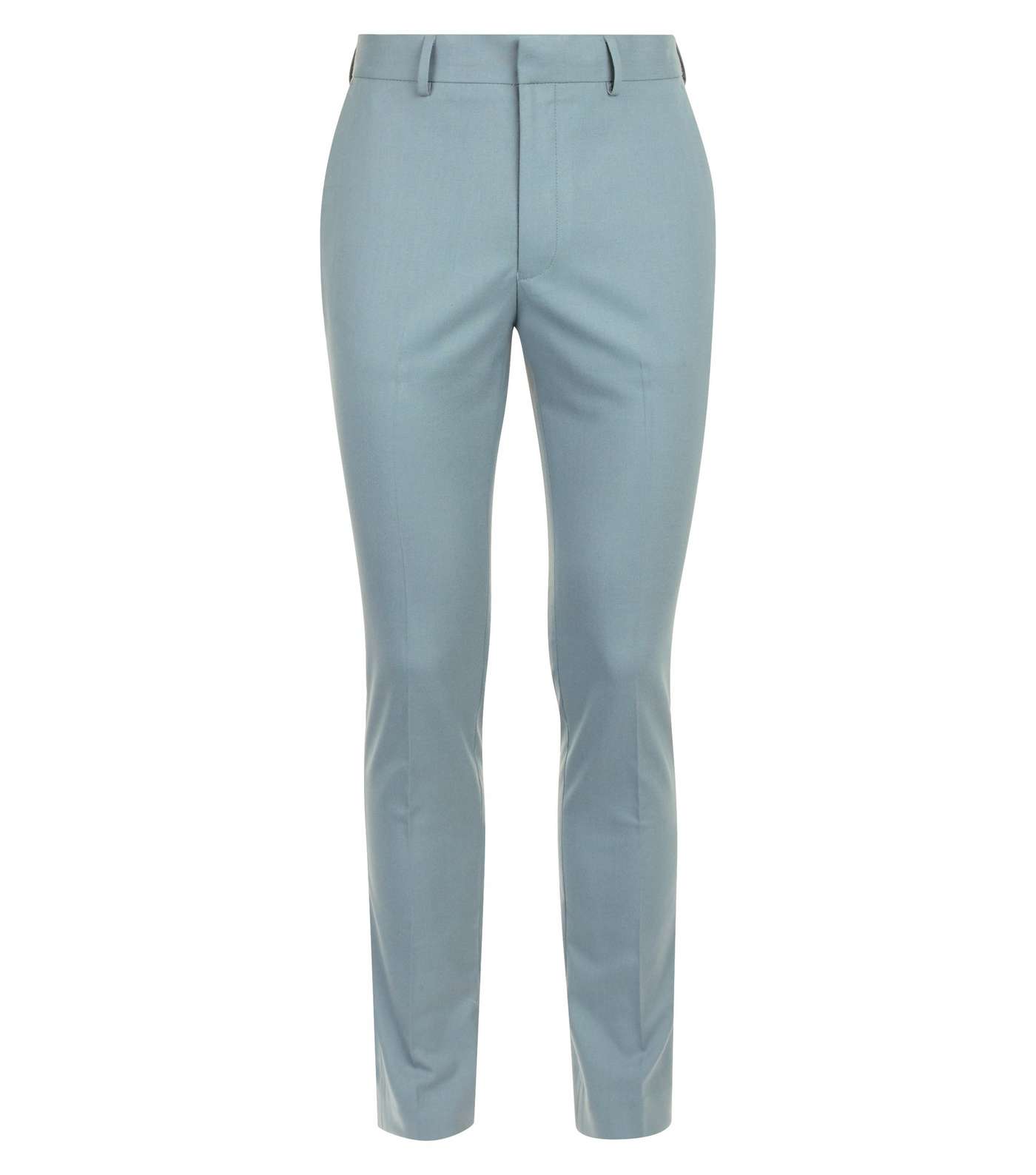 Green Skinny Stretch Suit Trousers Image 4