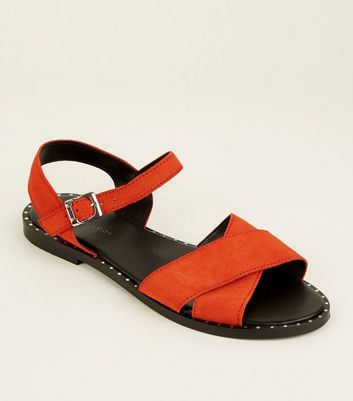 newlook flat sandals
