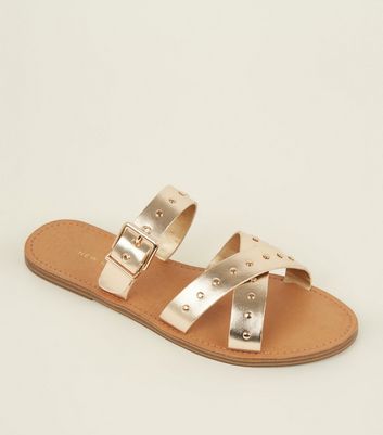 newlook rose gold heels