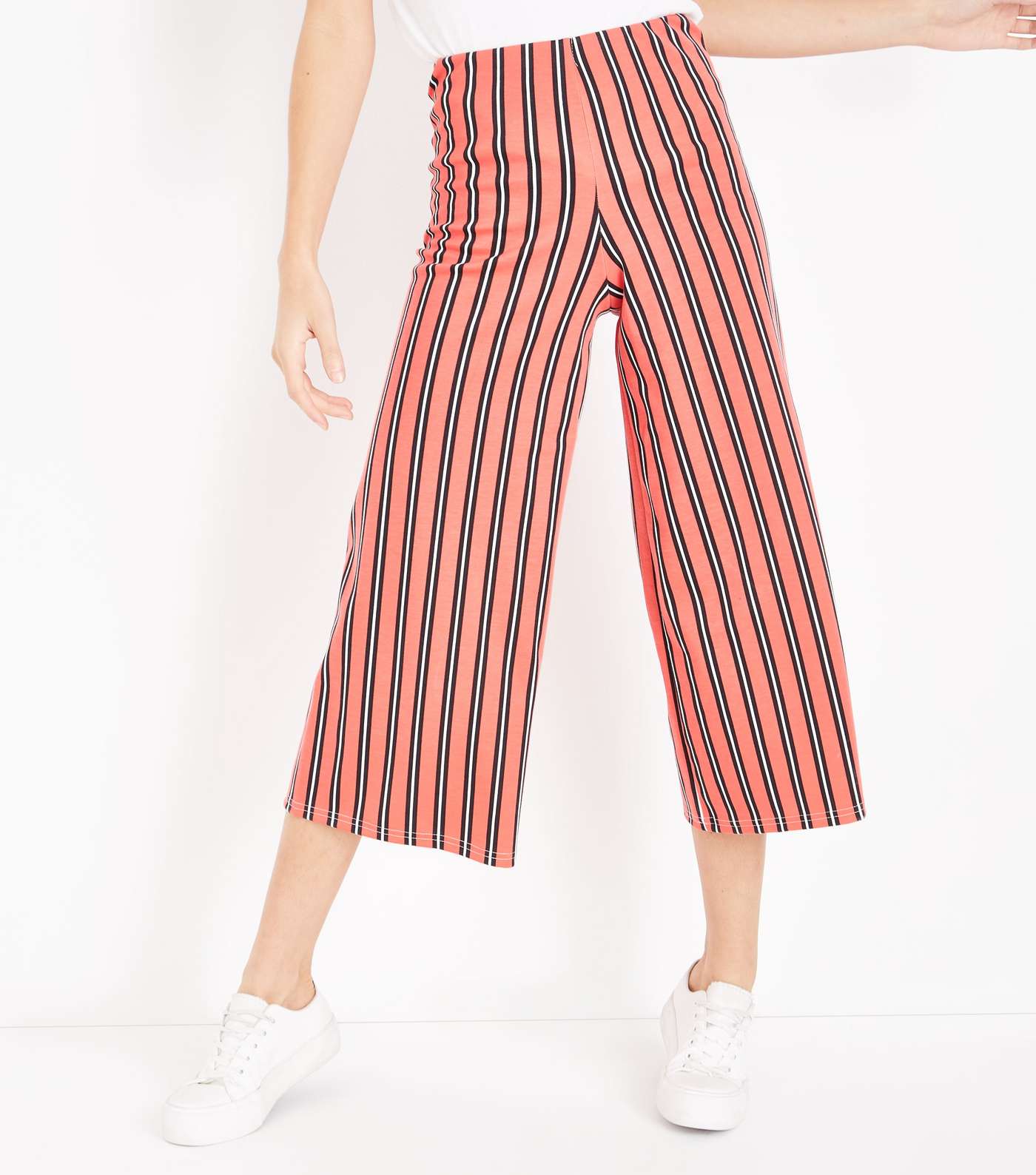 Innocence Red Stripe Culottes  Image 2