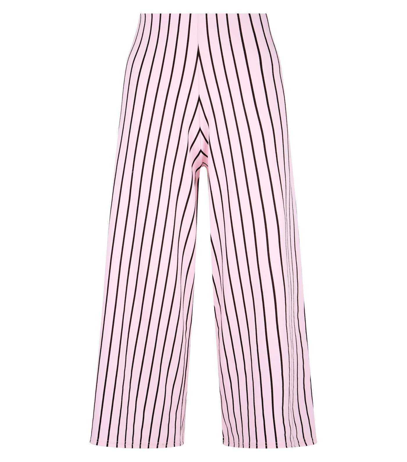 Innocence Pink Stripe Culottes  Image 4