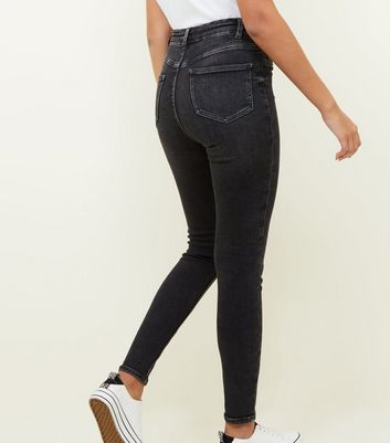 new look hallie high waist super skinny