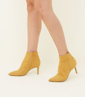 mustard shoe boots