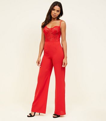 new look lace jumpsuit
