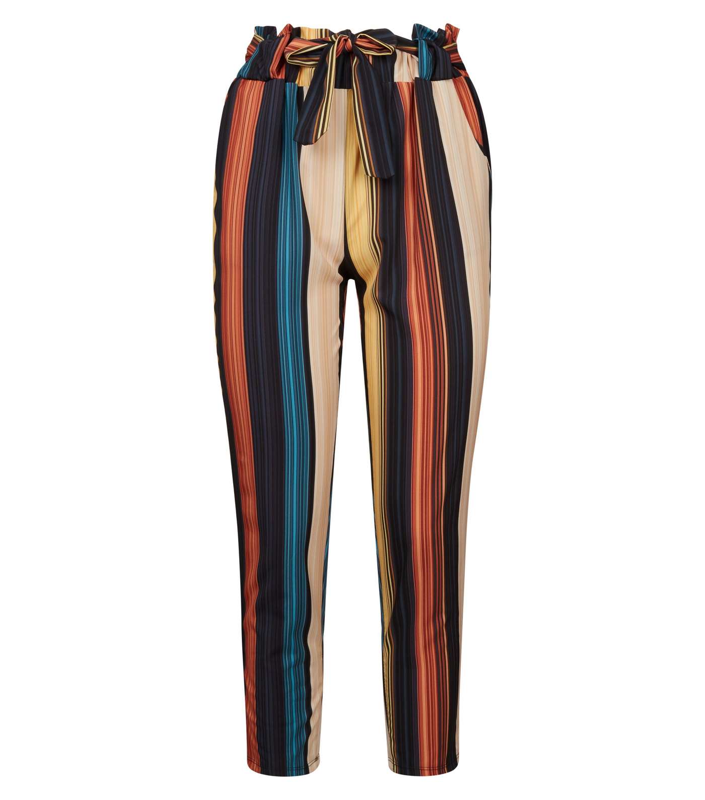 Cameo Rose Multicoloured Stripe Trousers Image 4