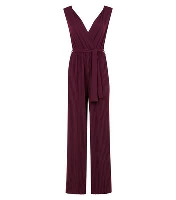 ax paris plum jumpsuit
