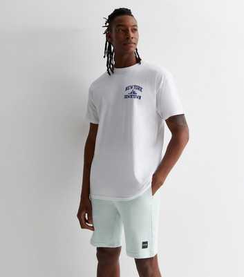 Only & Sons Blue Jersey Shorts