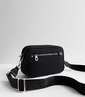 Black Camera Cross Body Bag