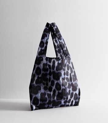 Animal Pattern Packable Tote Bag