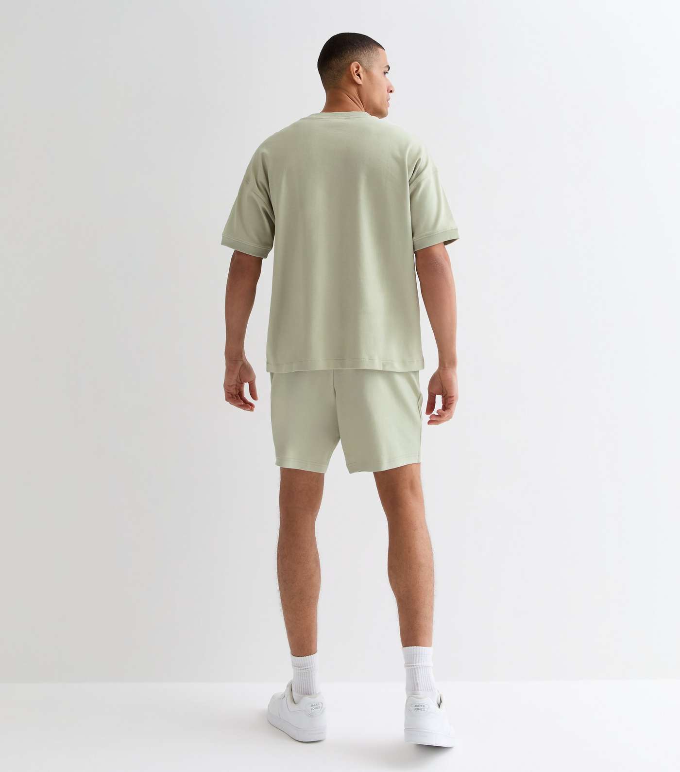 Light Green Premium Jersey Boxy T-Shirt Image 4
