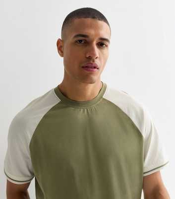 Green Cotton Raglan Oversized T-Shirt