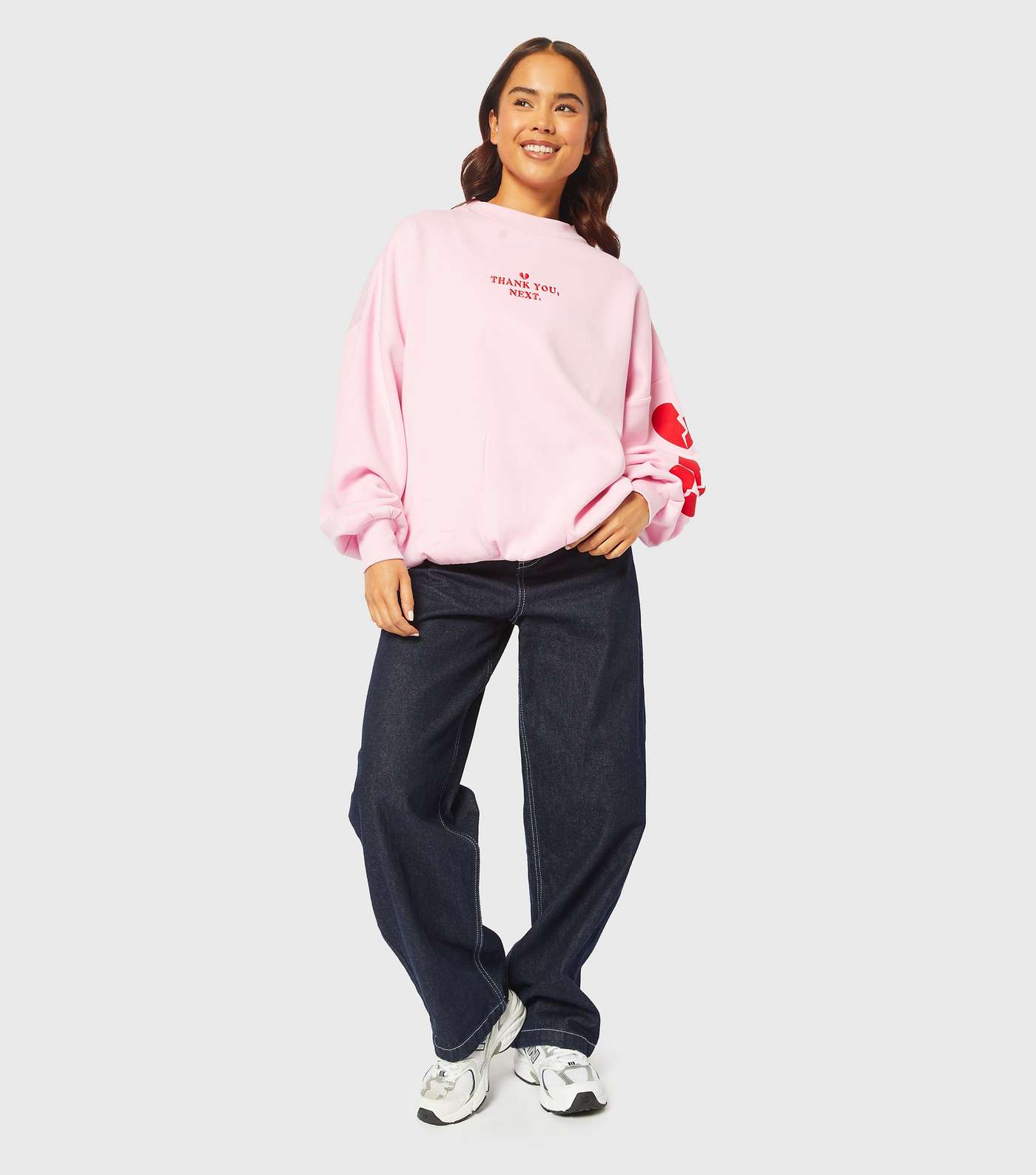 Skinnydip Pink Thank You Next Sweatshirt  Image 3