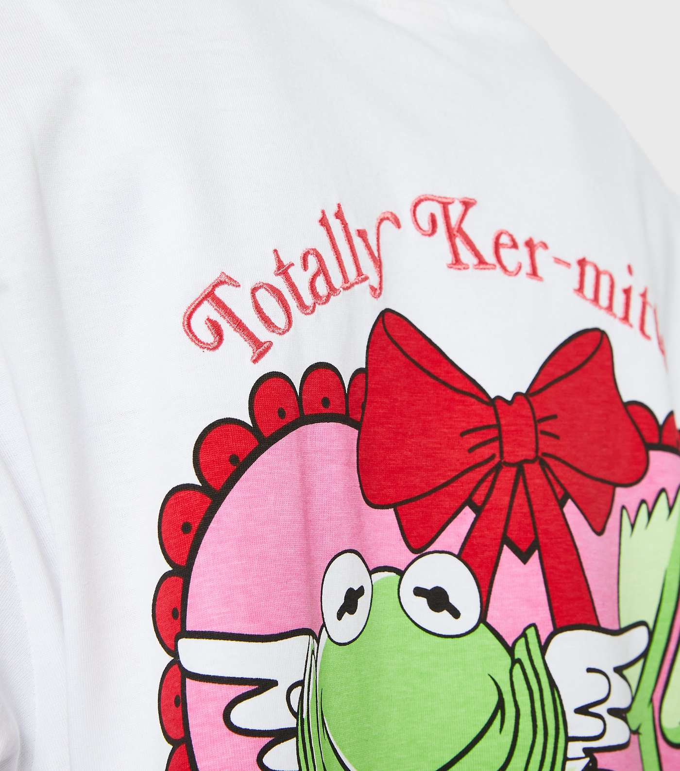 Skinnydip White Disney Kermit Logo T-Shirt Image 6