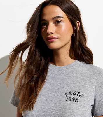 Grey Paris Cotton-Blend T-Shirt 