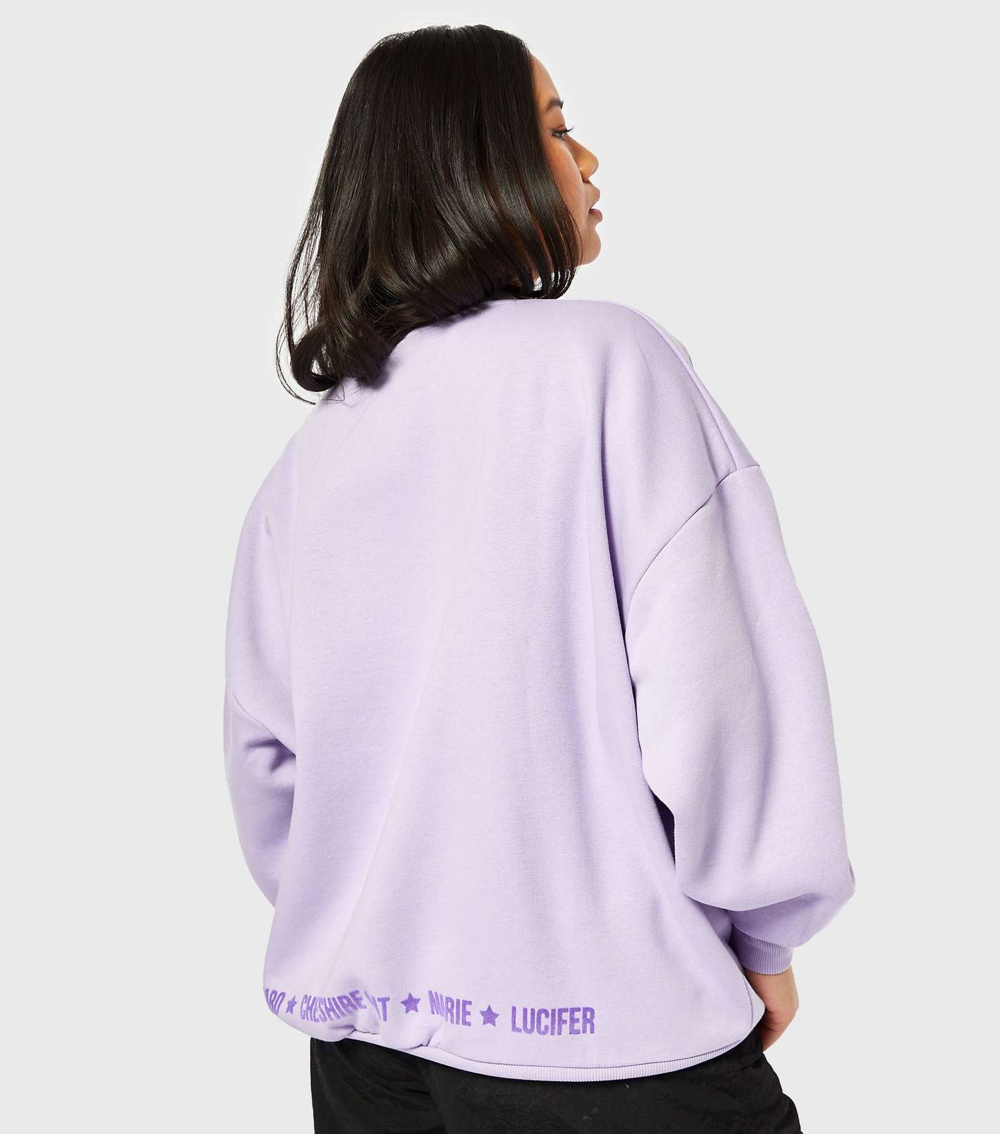 Skinnydip Purple Disney Aristocats Oversized Sweatshirt Image 4