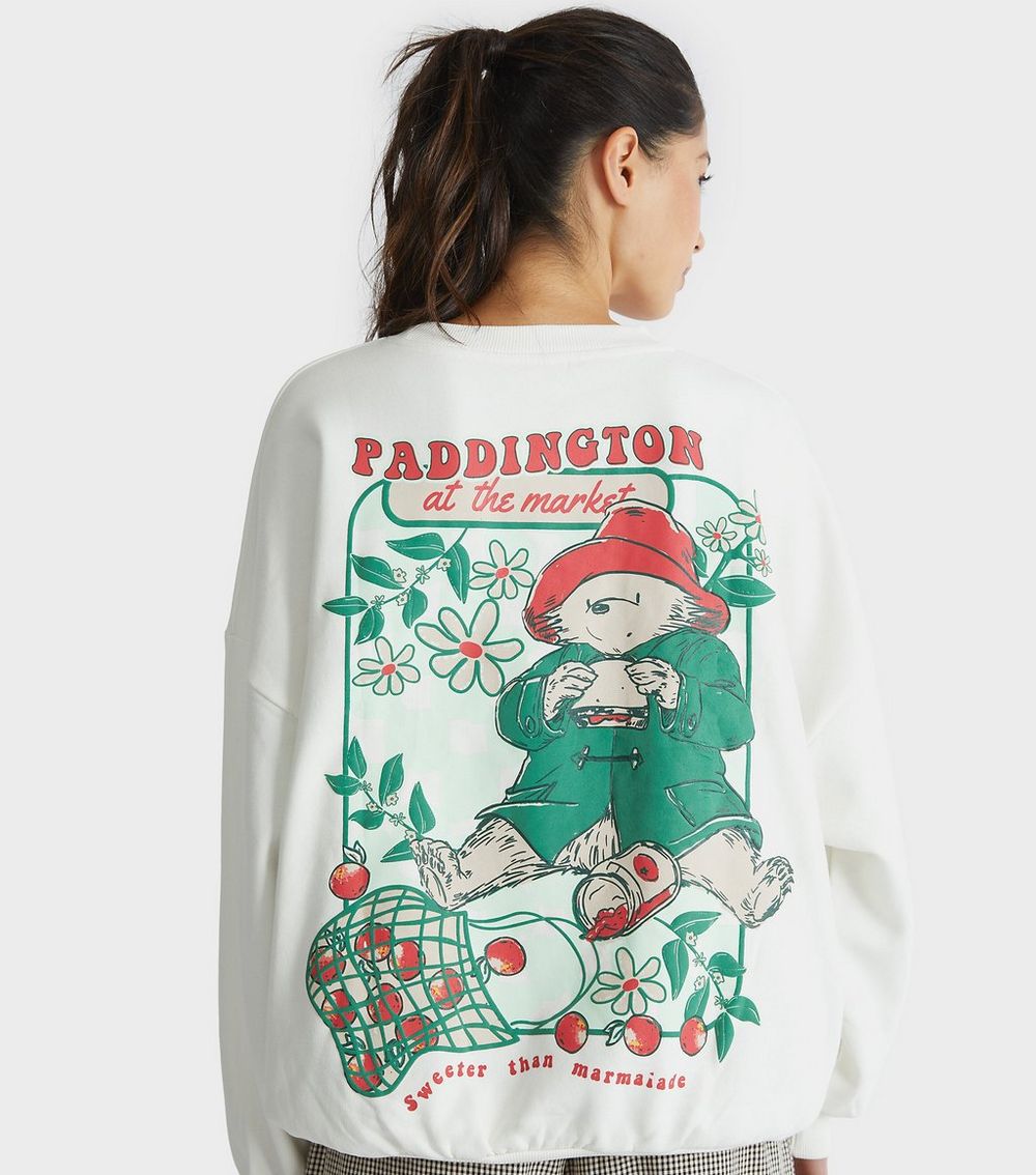 Skinnydip White Paddington at the Market Sweatshirt
