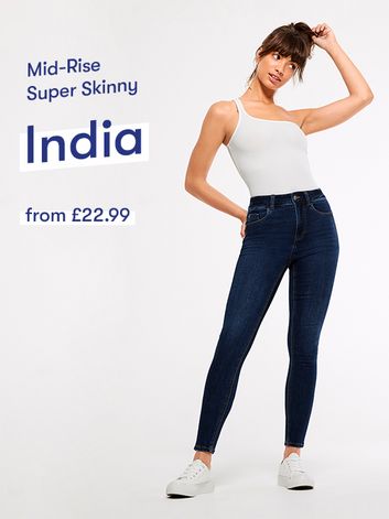 new look india super skinny jeans