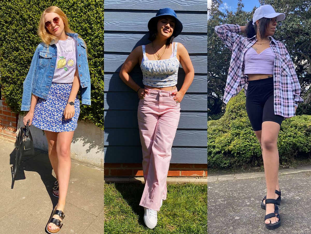 New Lookers wearing garden outfits