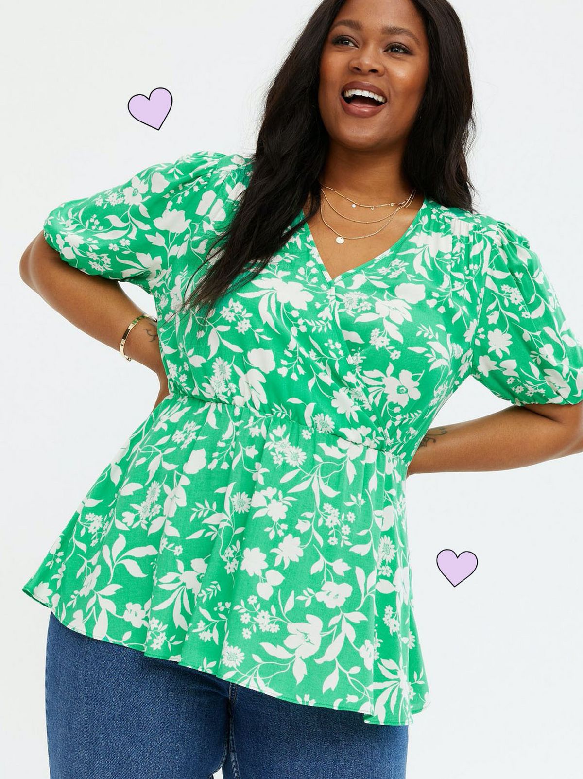 Nice floral tops store