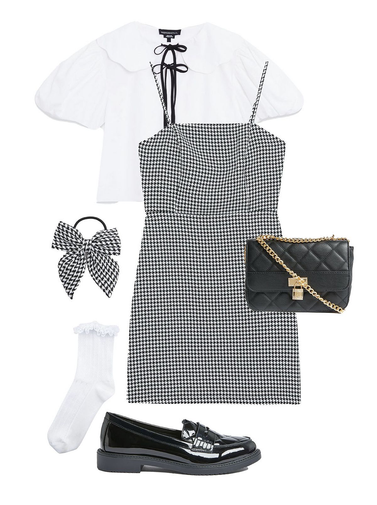 What to wear hotsell with a pinafore dress