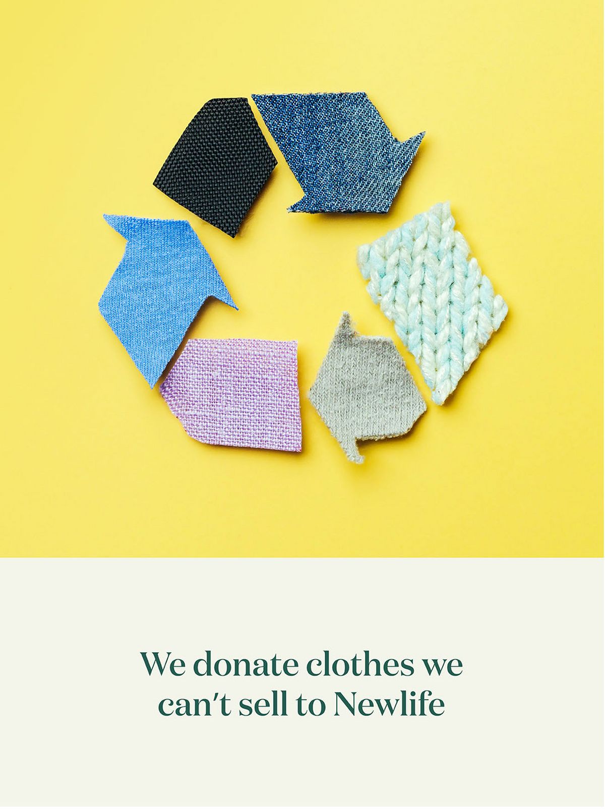 New Look clothing donations
