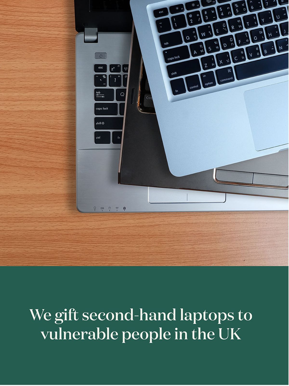 Laptop donation