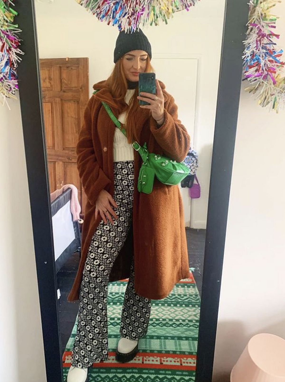 Ginger Nonnie wearing New Look Anne Marie Clothes	