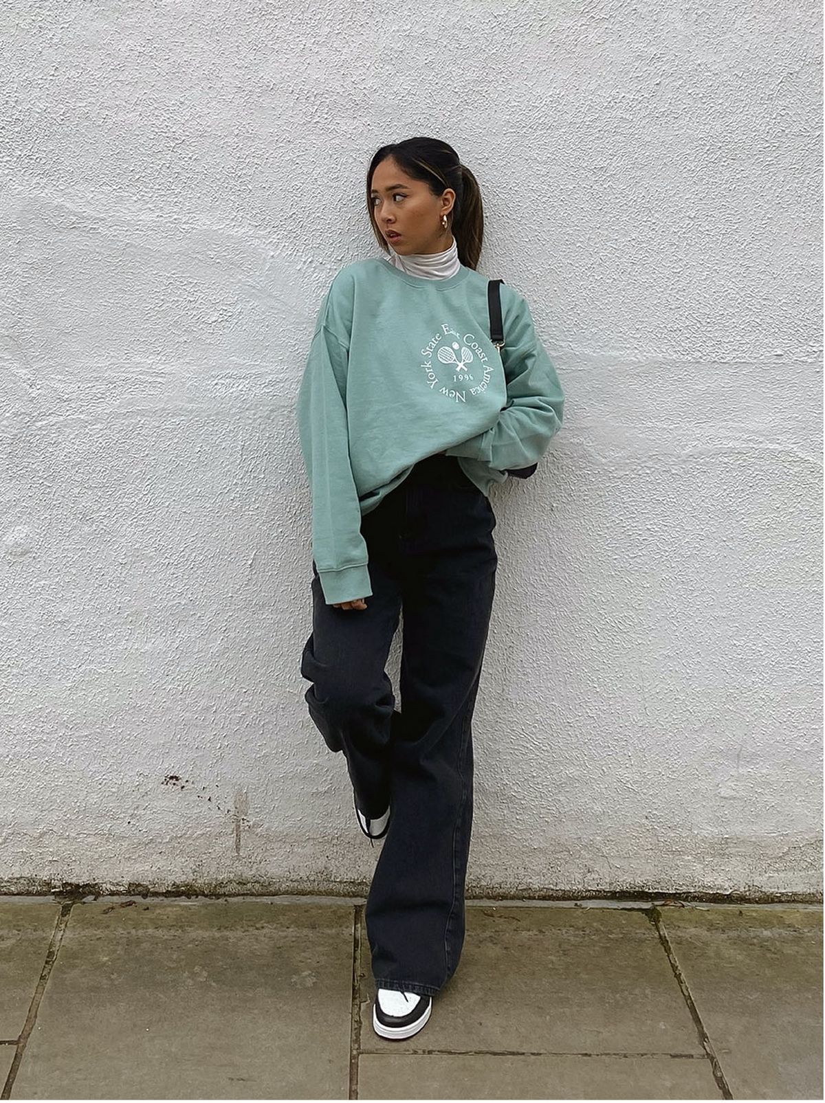 7 Ways Influencers Are Wearing Varsity Sweatshirts New Look UK