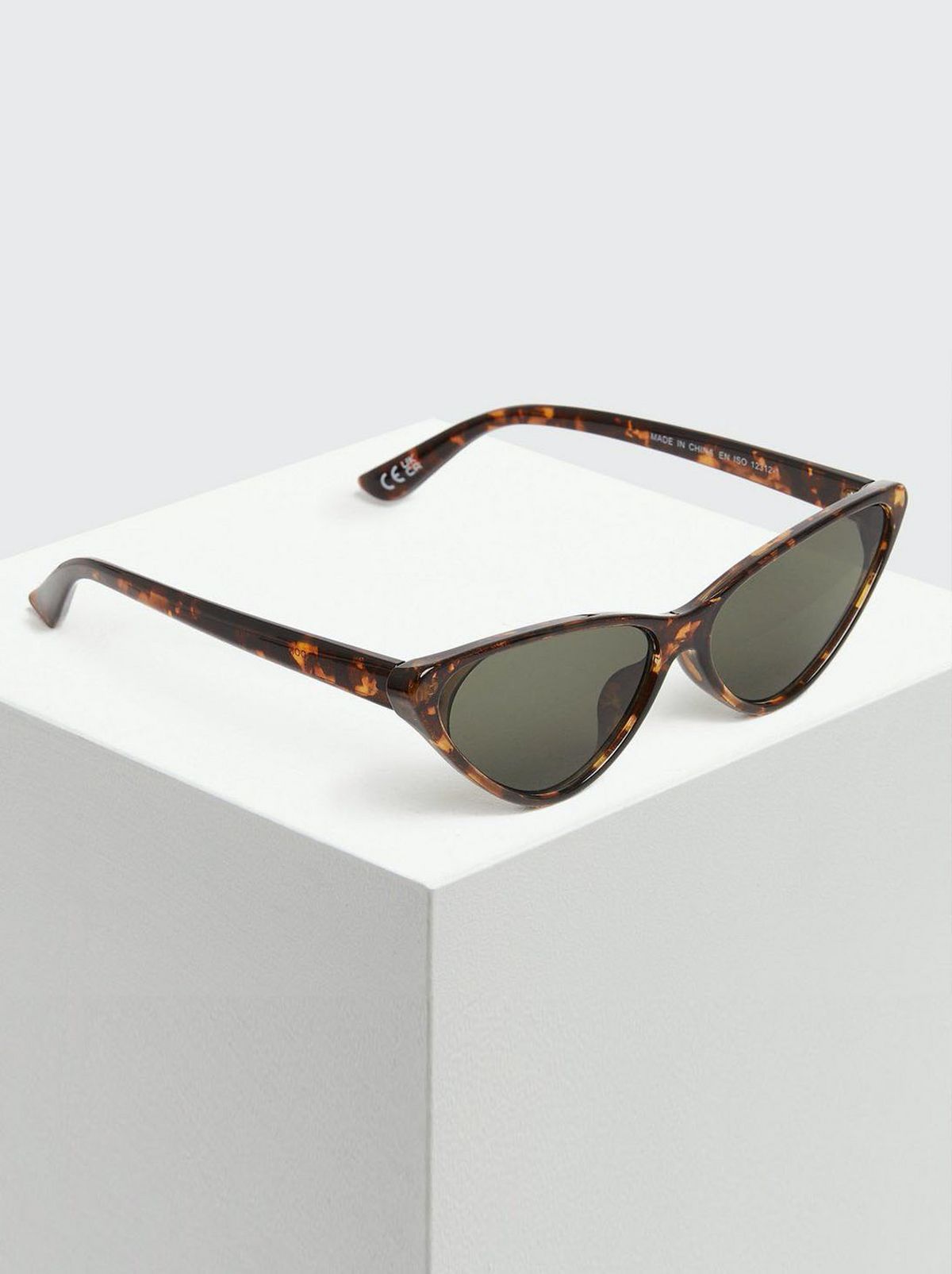 Leopard Print Cats Eye Sunglasses
