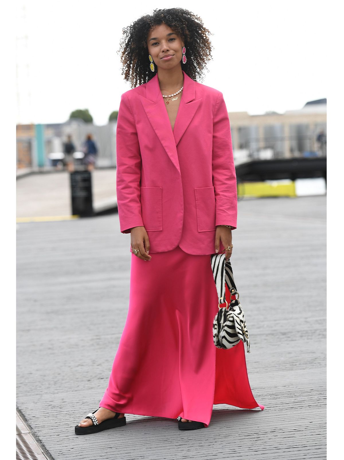 pink slip dress and corset  Slip dress outfit, Top dress outfit, Edgy  outfits