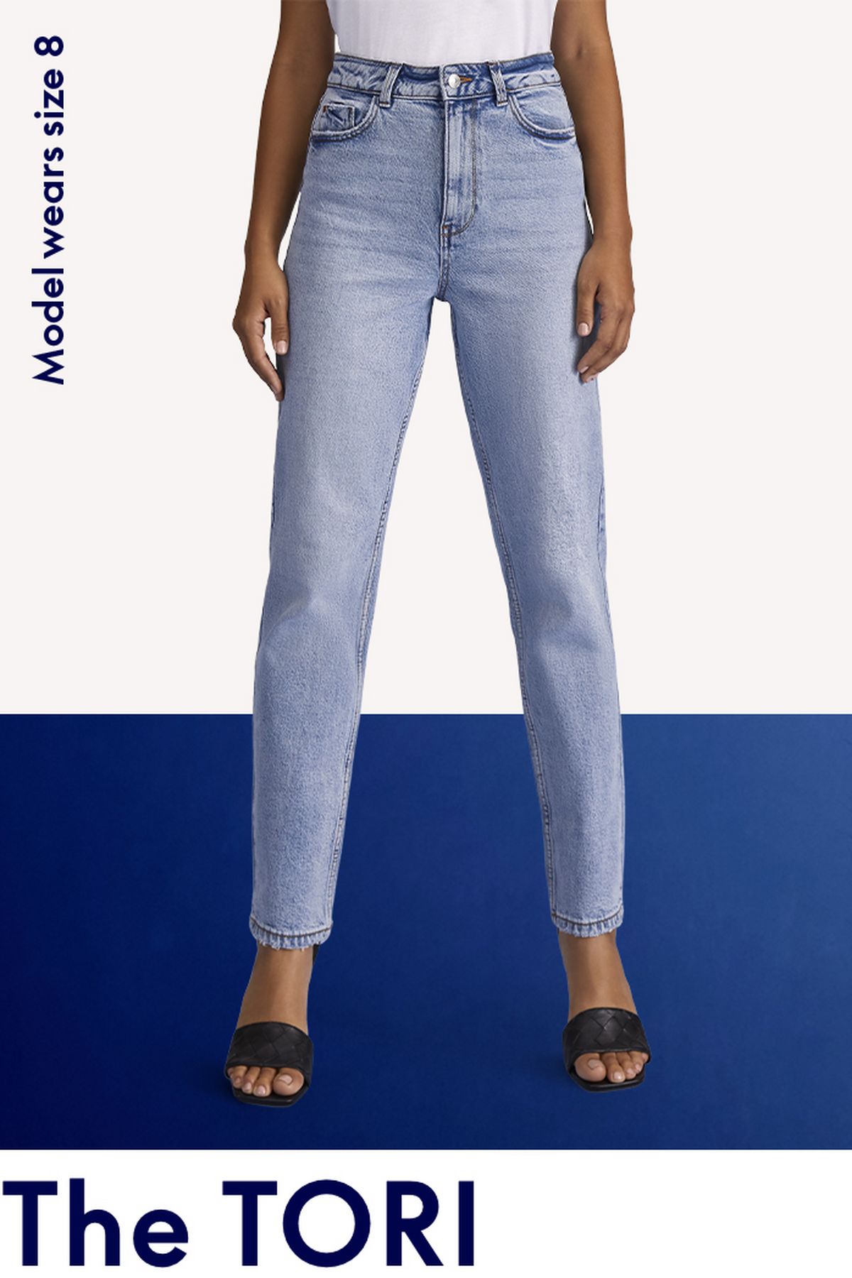 New Look's 'slimming' £16 jeans come in four colours and are 'so